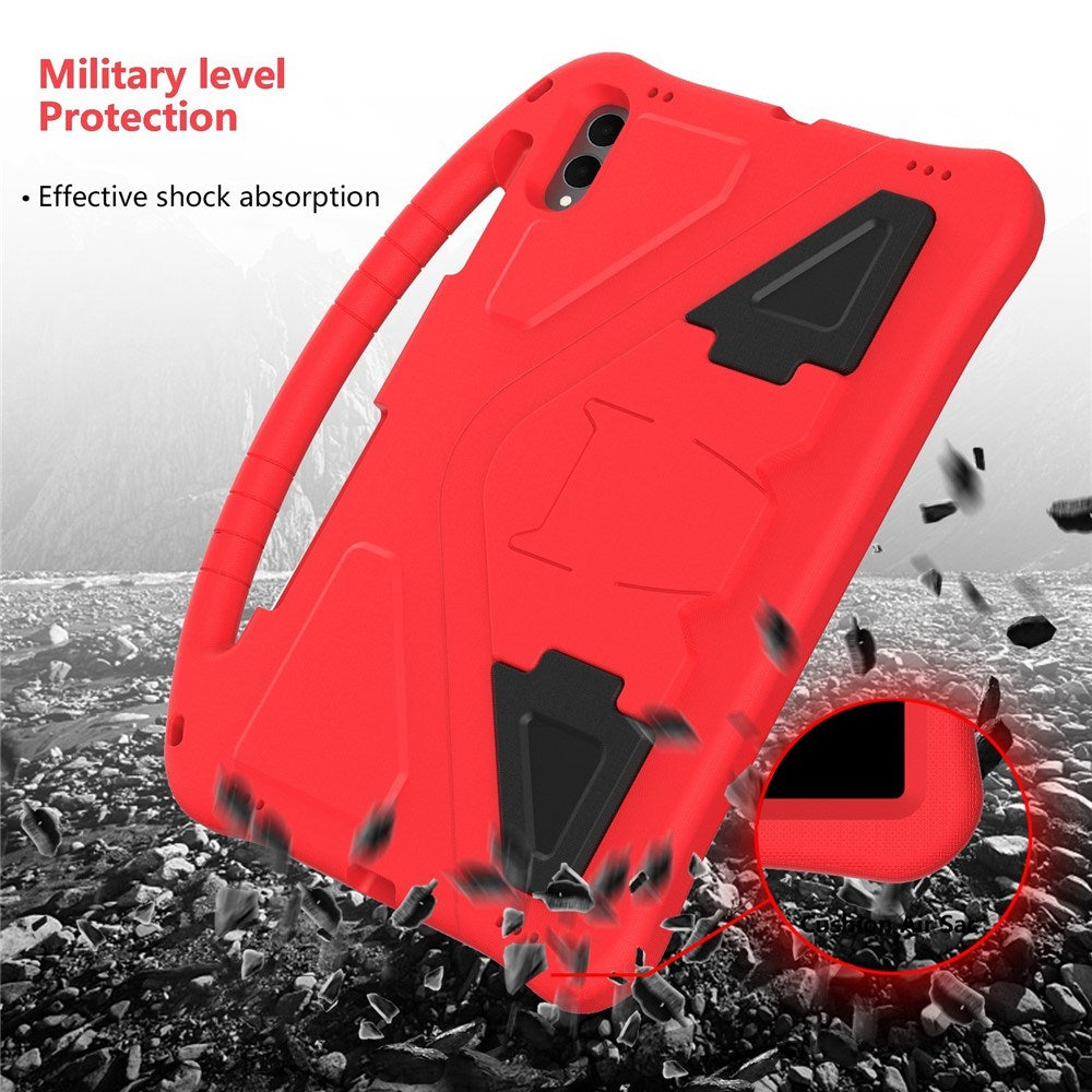 Samsung Galaxy Tab S11 Ultra EIDERWOOD Barnedeksel med Stativfunksjon – Rød