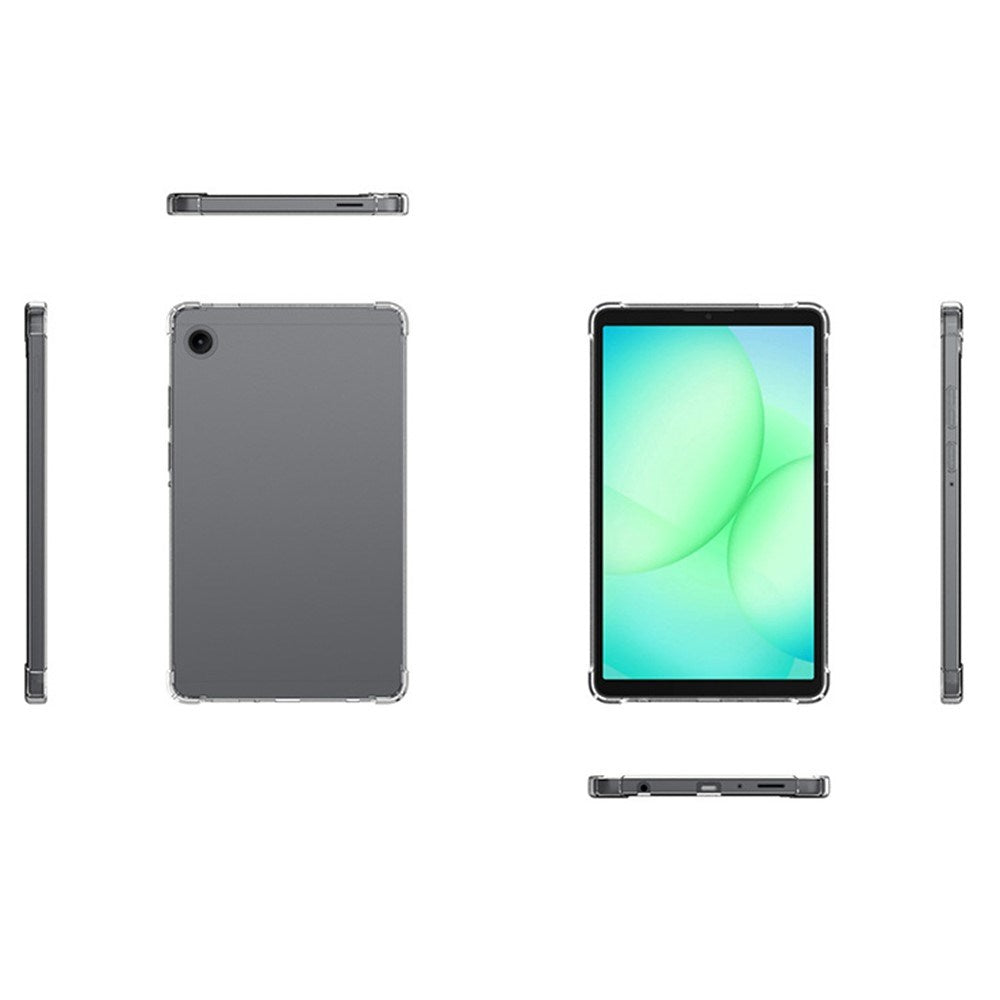 Samsung Galaxy Tab A11+ (Plus) EIDERWOOD Fleksibelt Plast Deksel - Gjennomsiktig