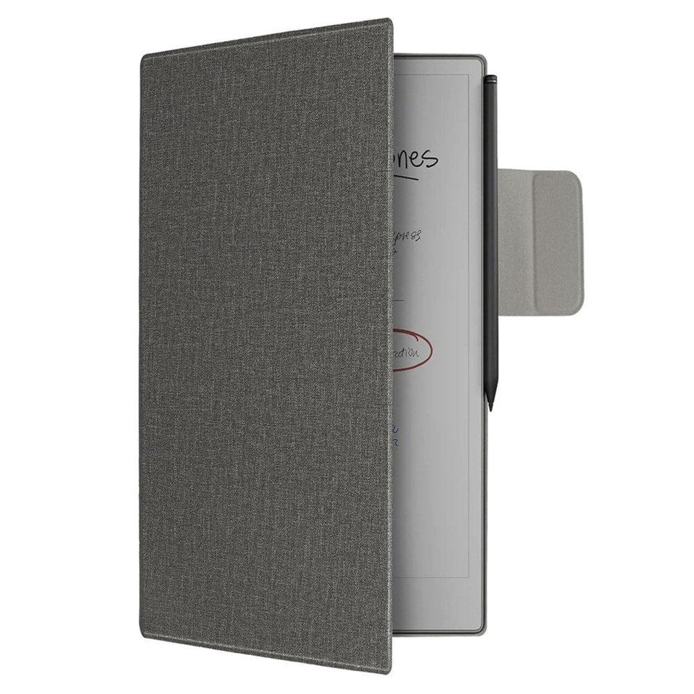 EIDERWOOD ReMarkable Paper Pro Move Magnetisk Kunstskinn Flip Deksel - Grå