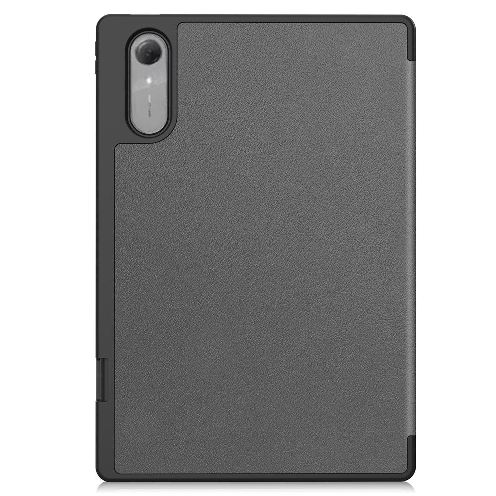 Lenovo Idea Tab Pro (2. Gen.) 13" EIDERWOOD Kunstskinn Flip Deksel m. Stativfunksjon & Pencil Holder - Grå