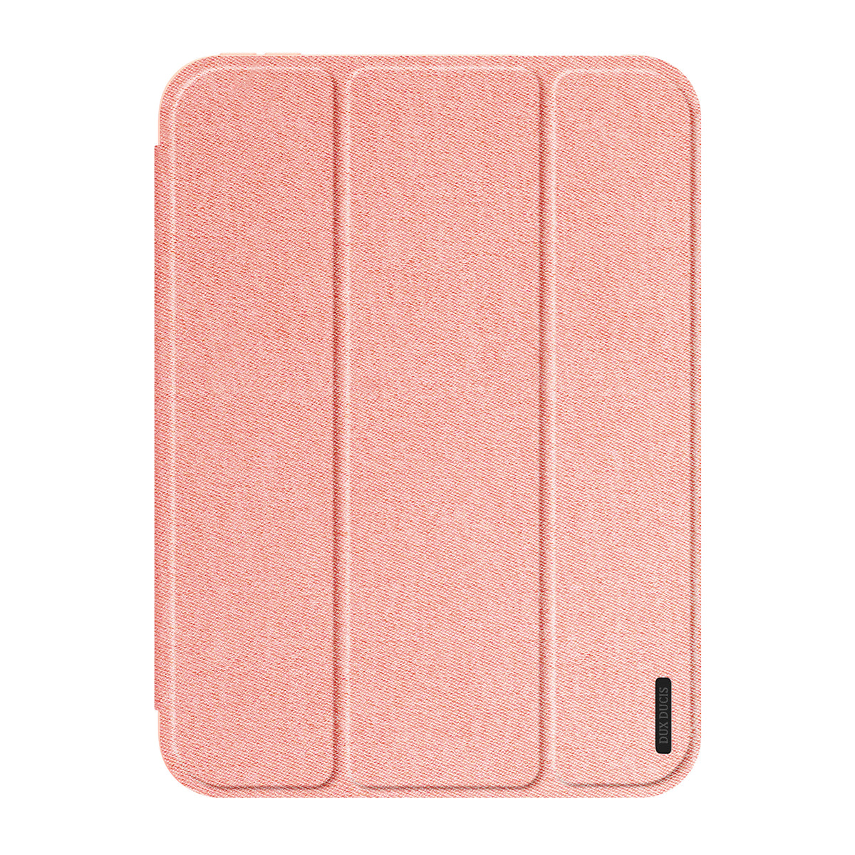iPad Mini (2026) 8. Gen. DUX DUCIS DOMO Tri-Fold Kunstskinn Flip Deksel - Rosa