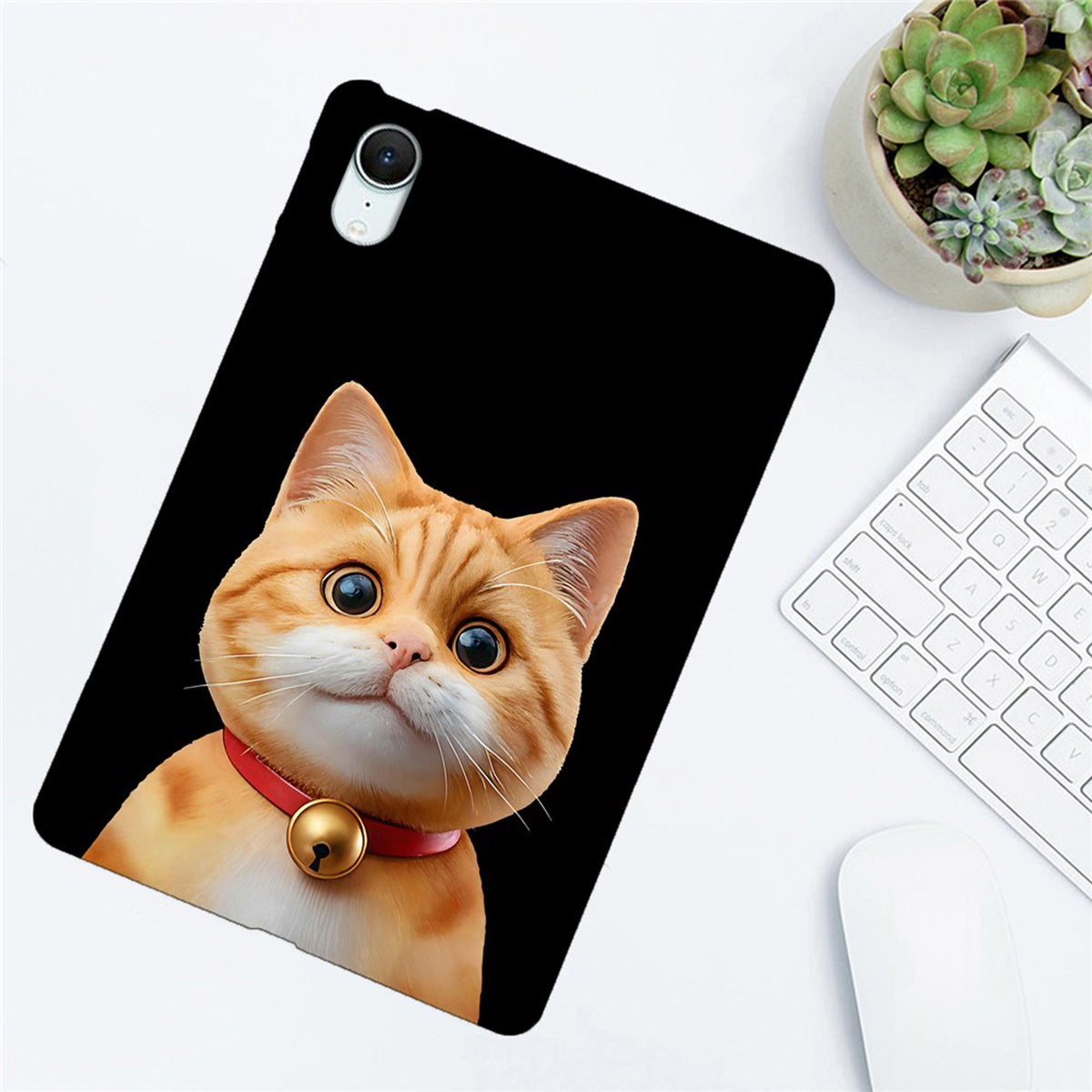iPad Mini (2026) EIDERWOOD Fleksibelt Plast Deksel - Katt