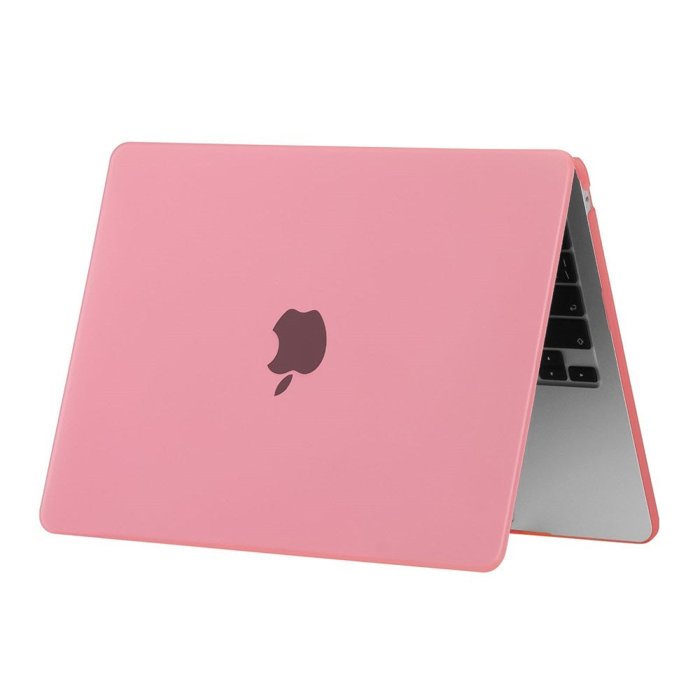 MacBook Air 13" M2/M3/M4 (2022-2025) Matt Plast Deksel – Pink