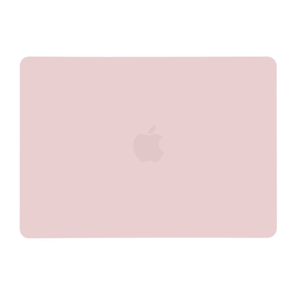 MacBook Air 13" M2/M3/M4 (2022-2025) Matt Plast Deksel – Rosa
