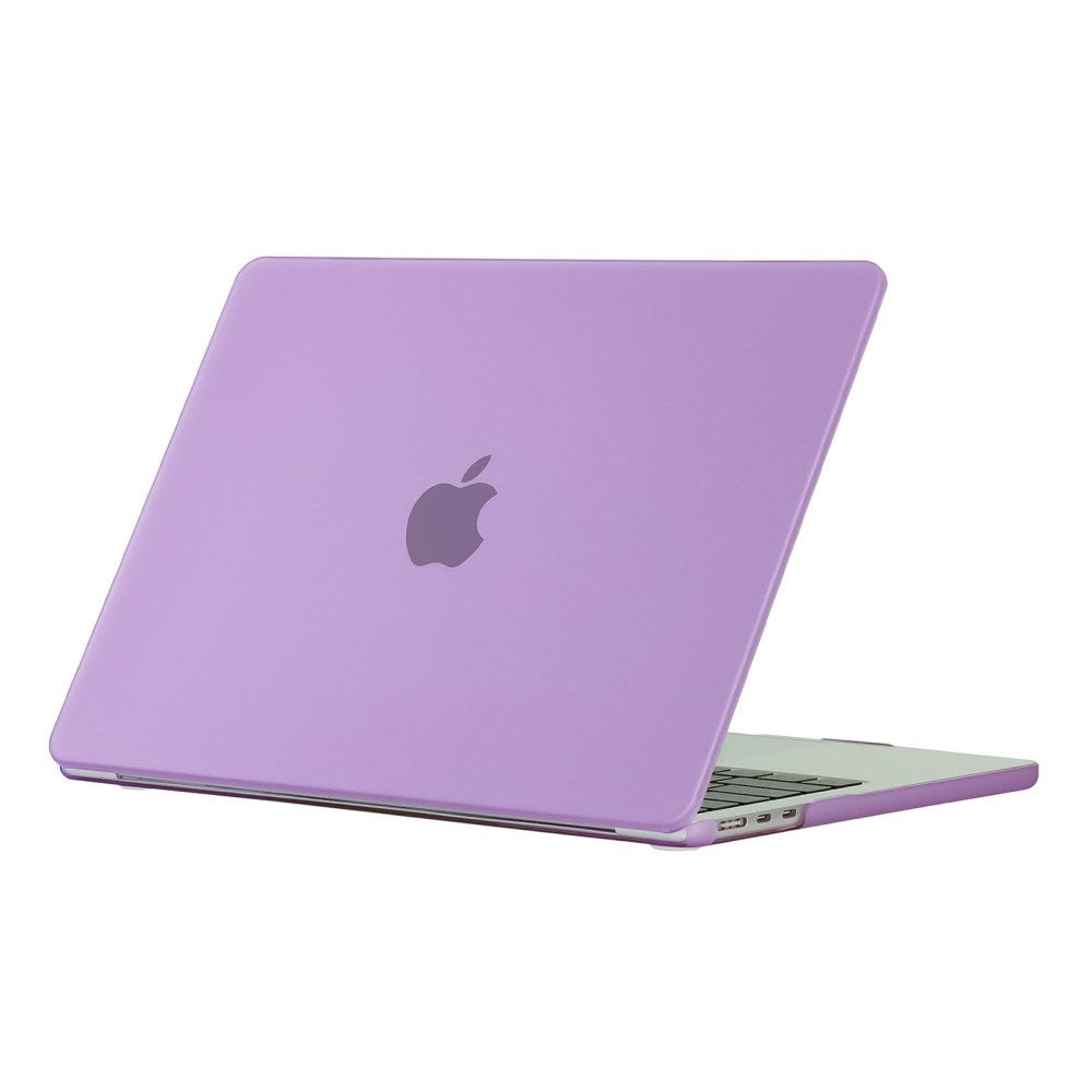 MacBook Air 13" M2/M3/M4 (2022-2025) Matt Plast Deksel – Lilla