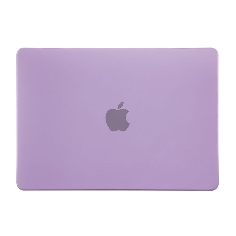 MacBook Air 13" M2/M3/M4 (2022-2025) Matt Plast Deksel – Lilla