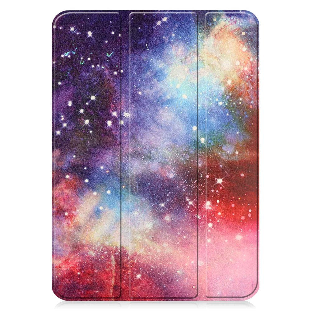 iPad 11" (2025) / iPad 10.9" (2024/2022) Tri-Fold Flip Deksel I Skinn - Galaxy