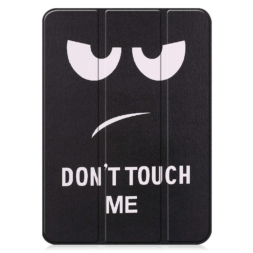 iPad 11" (2025) / iPad 10.9" (2024/2022) Tri-Fold Flip Deksel I Skinn - "Don't Touch Me"