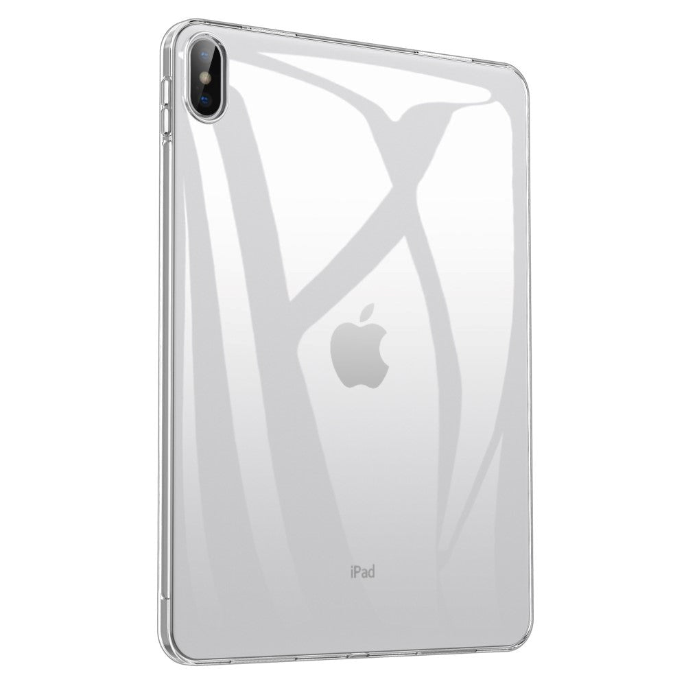iPad 11" (2025) / iPad 10.9" (2024/2022) Fleksibelt TPU Plastbakdeksel - Gjennomsiktig