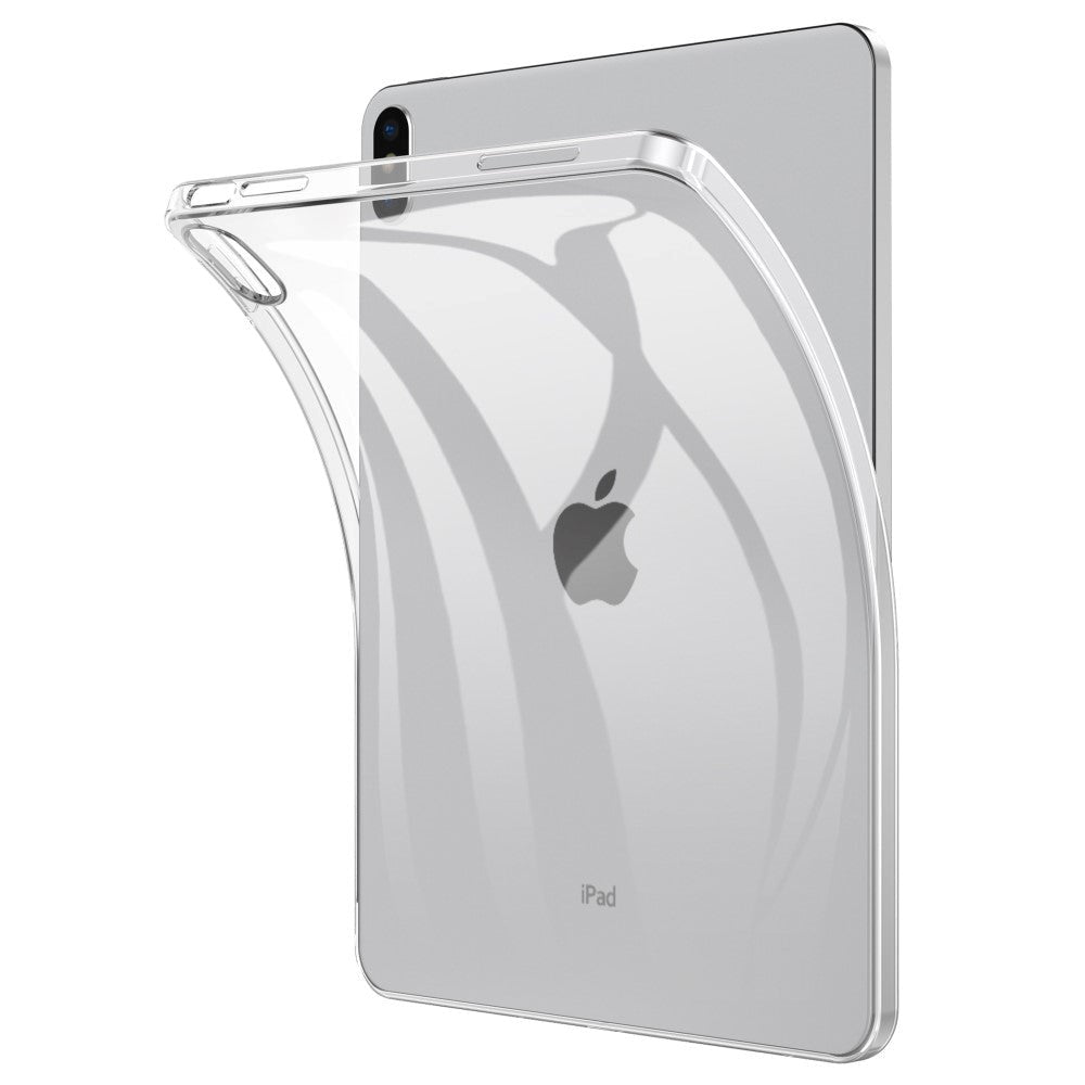iPad 11" (2025) / iPad 10.9" (2024/2022) Fleksibelt TPU Plastbakdeksel - Gjennomsiktig
