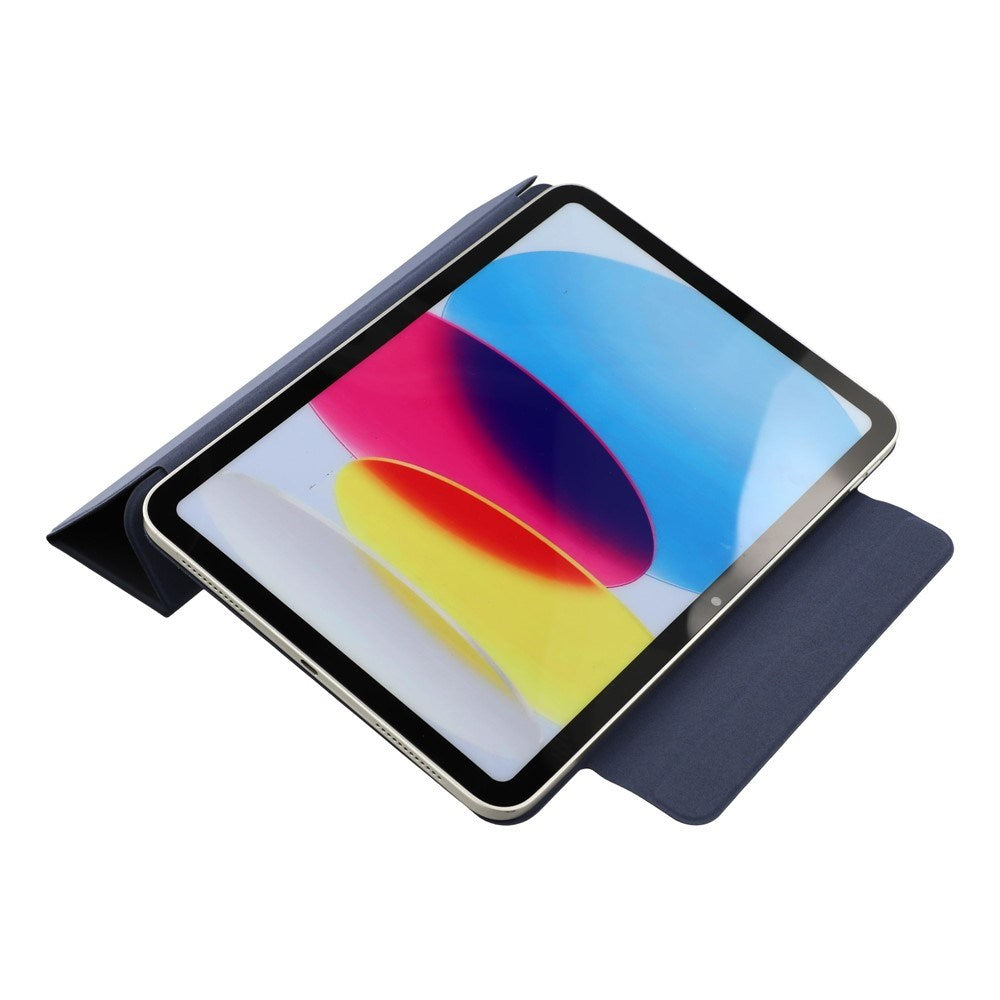 EIDERWOOD iPad 11" (2025) / iPad 10.9" (2024/2022) Magnetisk Tri-Fold Flip Deksel - Mørke Blå
