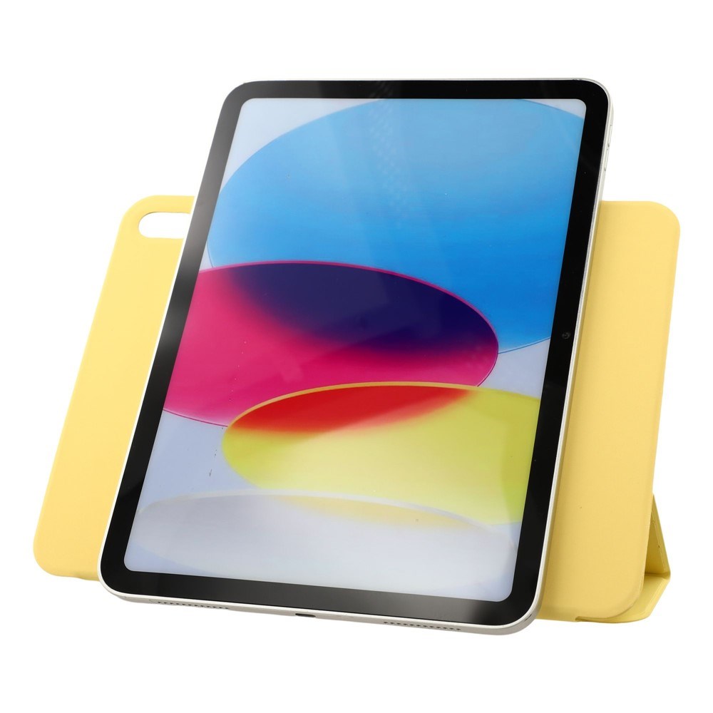 EIDERWOOD iPad 11" (2025) / iPad 10.9" (2024/2022) Magnetisk Tri-Fold Flip Deksel - Gul