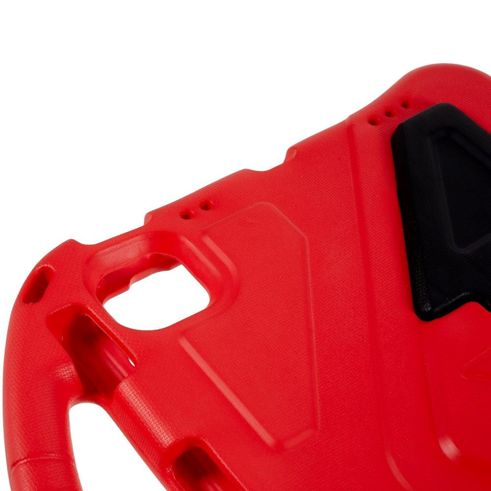 iPad 11" (2025) / iPad 10.9" (2024/2022) EVA Skum Bakdeksel med Stativ - Rød