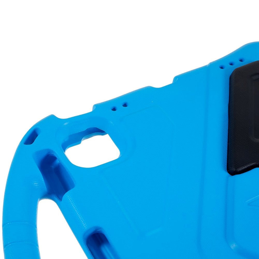 iPad 11" (2025) / iPad 10.9" (2024/2022) EVA Skum Bakdeksel med Stativ - Blå