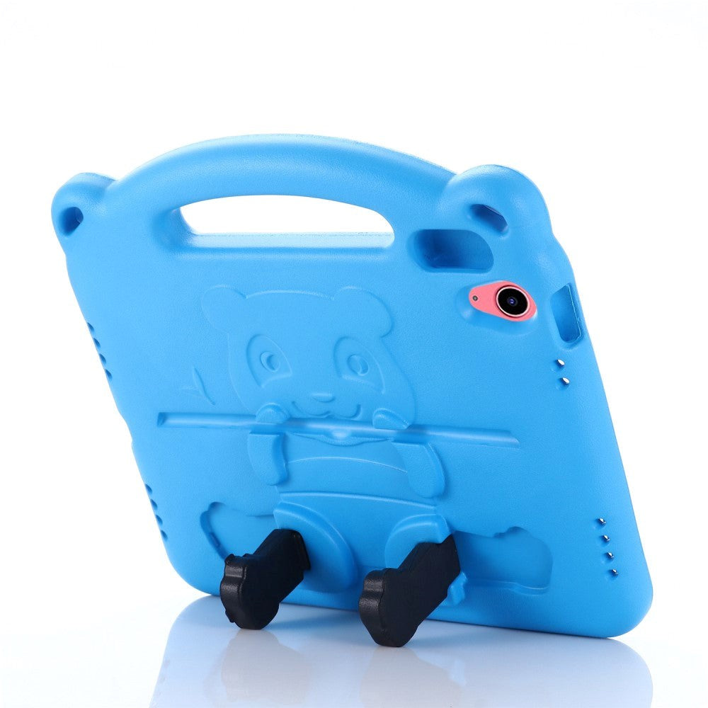 iPad 11" (2025) / iPad 10.9" (2024/2022) Barnedeksel m. Stativfunksjon - Blå