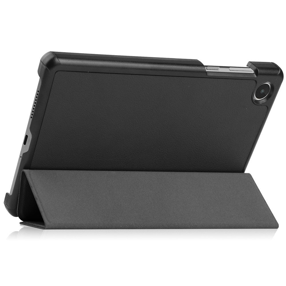 EIDERWOOD Lenovo Tab M8 (4. Gen.) Tri-Fold Kunstskinn Flip Deksel - Svart