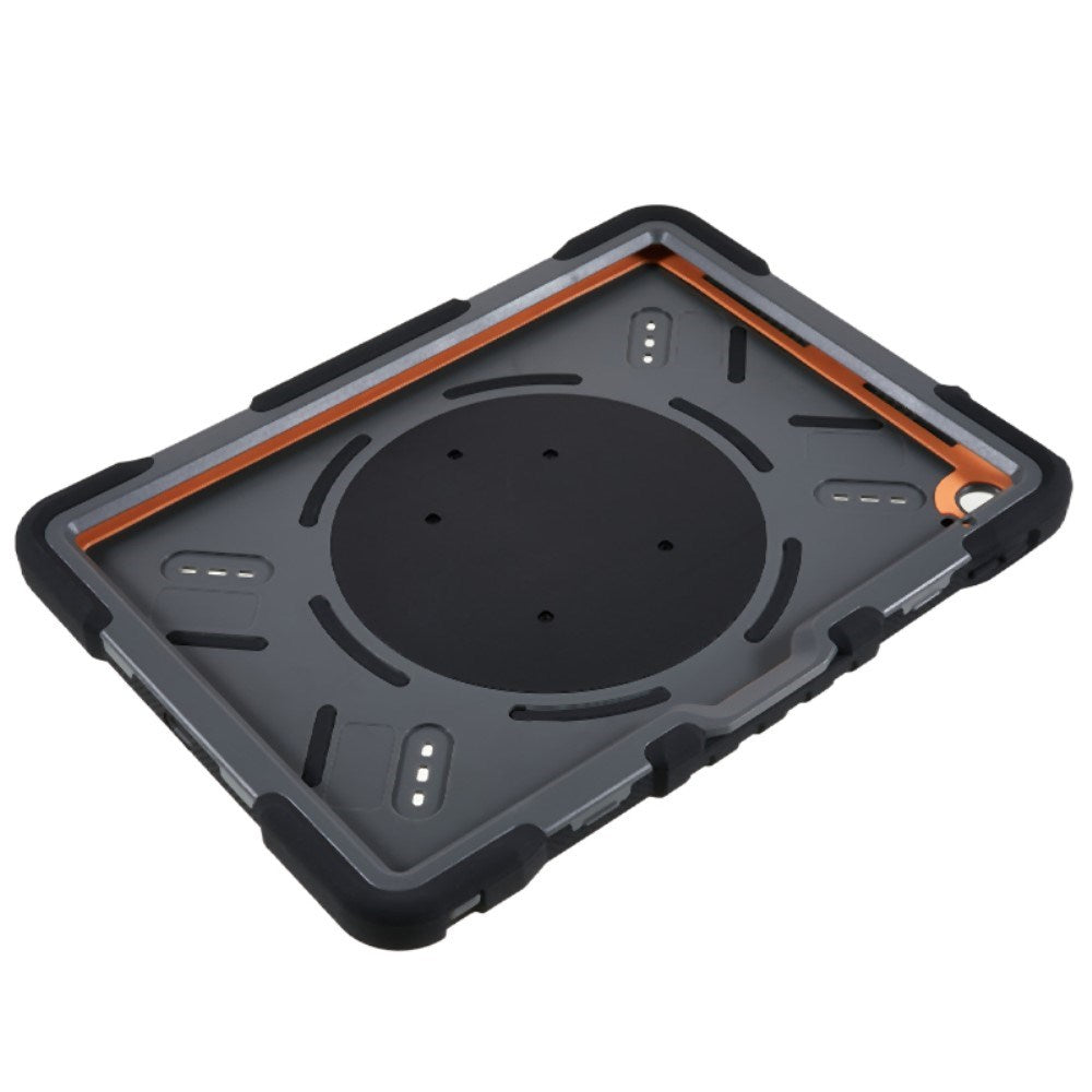 Pepkoo iPad 11" (2025) / 10.9" (2024 / 2022) Barnedeksel med Roterbart Stativ - Svart