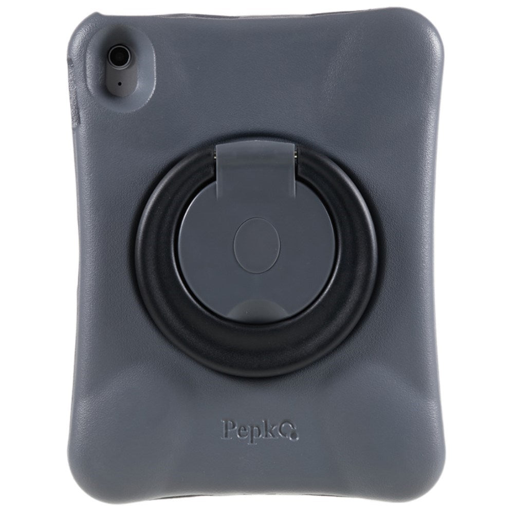 EIDERWOOD iPad 11" (2025) / 10.9" (2024 / 2022) Barnedeksel med Stativfunksjon - Grå / Svart