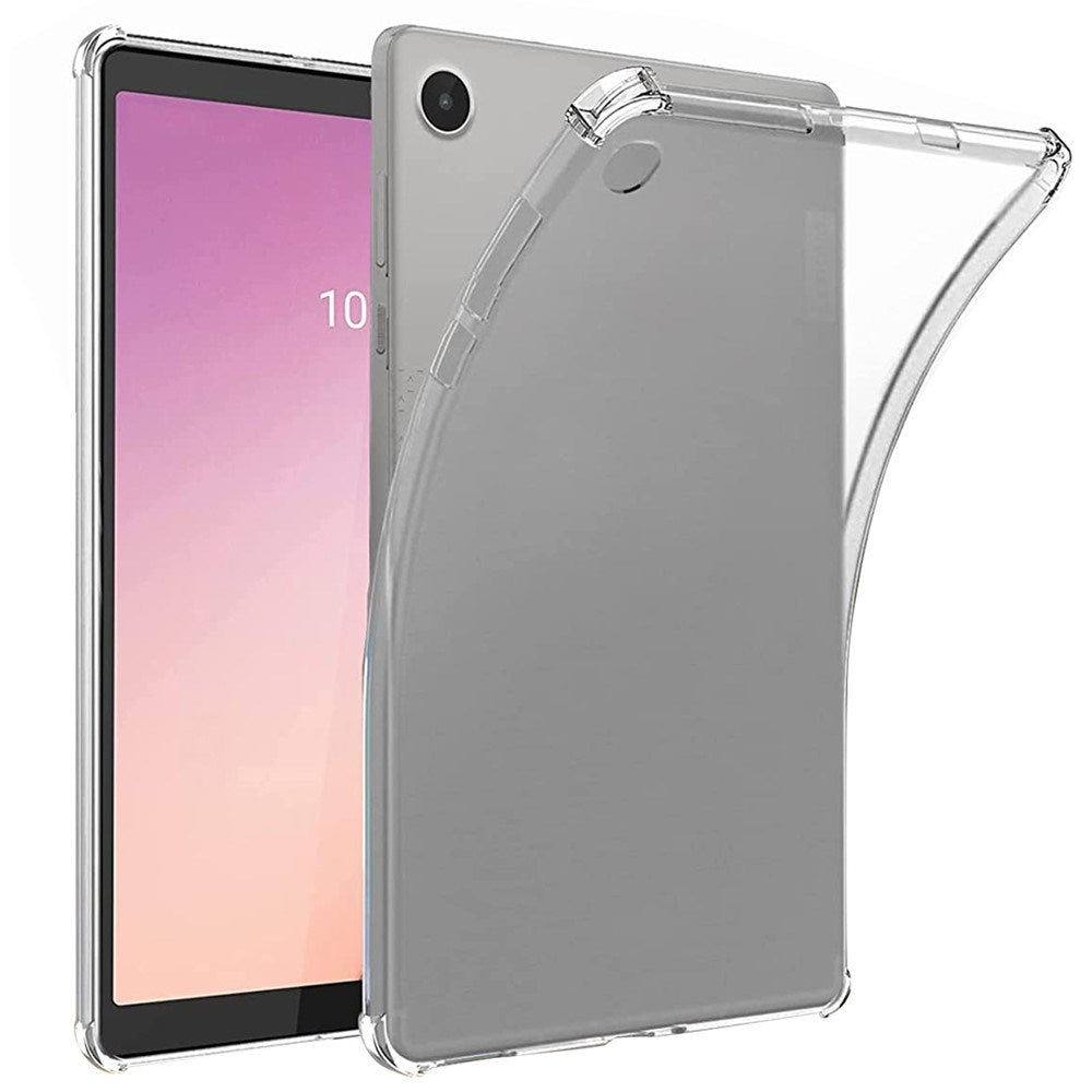 Lenovo Tab M8 (4. Gen.) Fleksibelt Plast Deksel med Støtdempende Hjørner - Gjennomsiktig