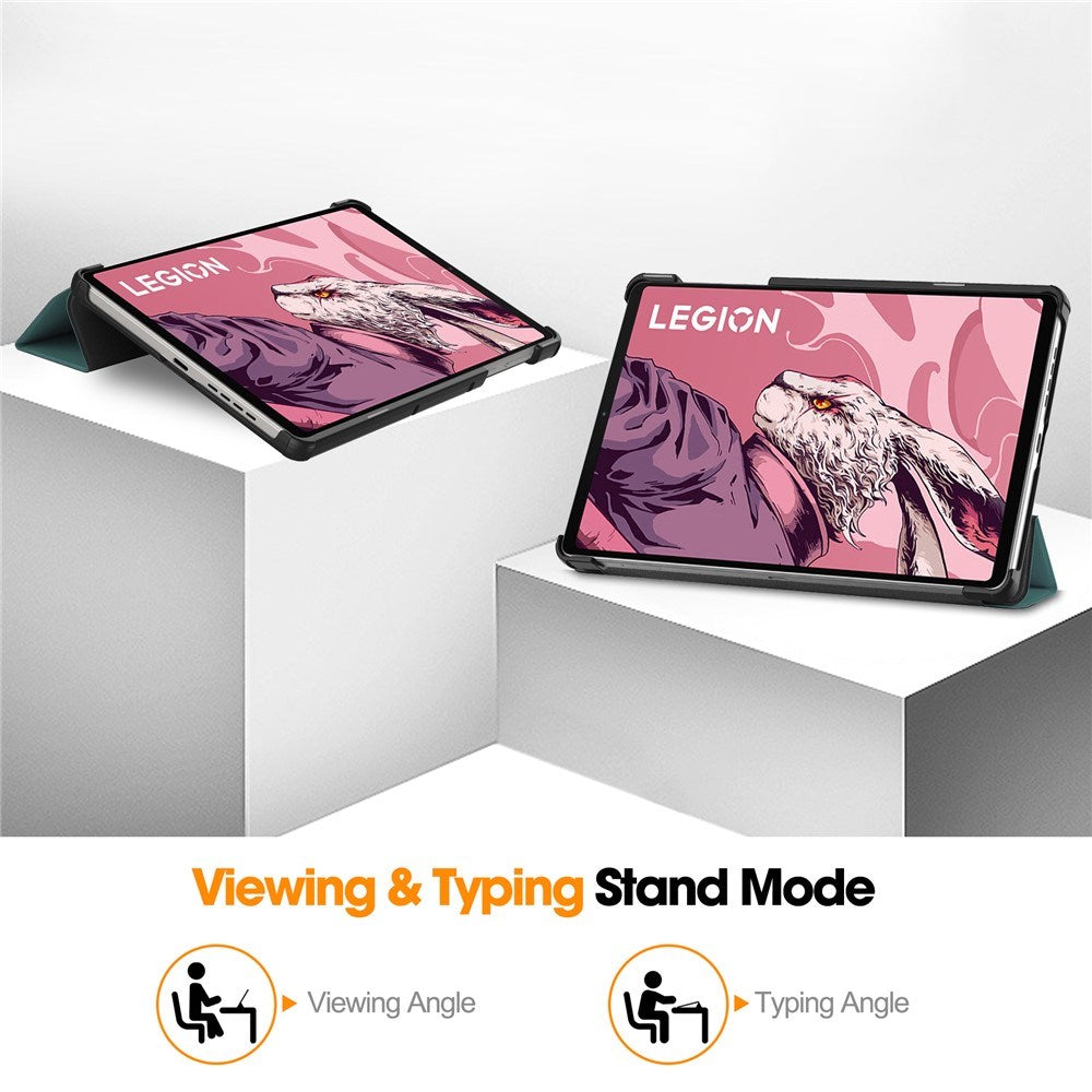 Lenovo Legion Tab (3. Gen.) 8.8" EIDERWOOD Kunstskinn Flipp Deksel - Grønn
