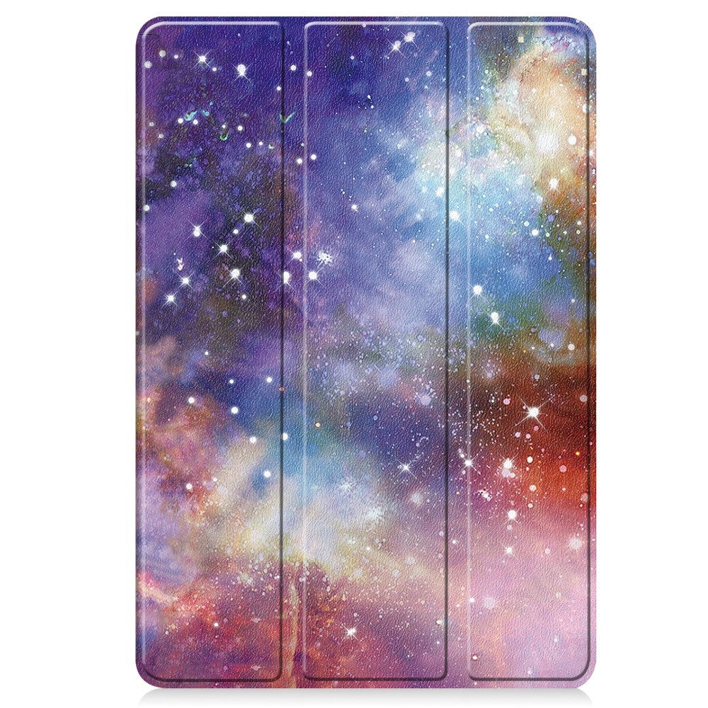 EIDERWOOD Xiaomi Pad 6S Pro Tri-Fold Deksel i Kunstskinn med Sleep-Funksjon - Galaxy