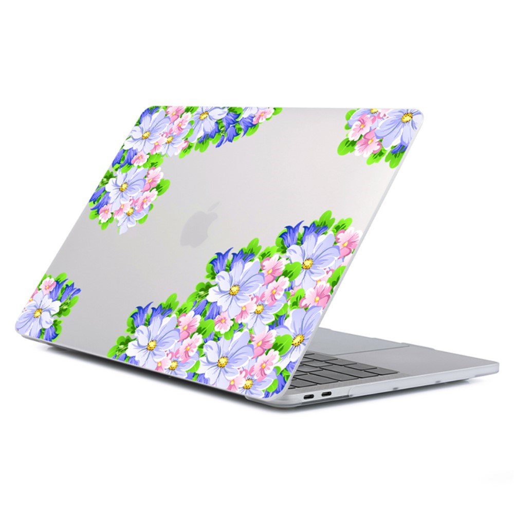 MacBook Air 15" M2/M3/M4 (2023-2025) Hardplastdeksel – Blomster