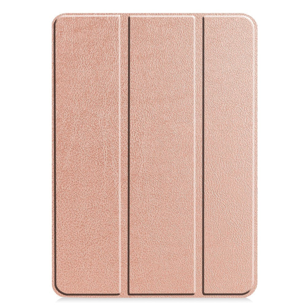 EIDERWOOD iPad Pro 11" (2025 / 2024) Tri-Fold Skinn Flip Deksel - Rose Gold