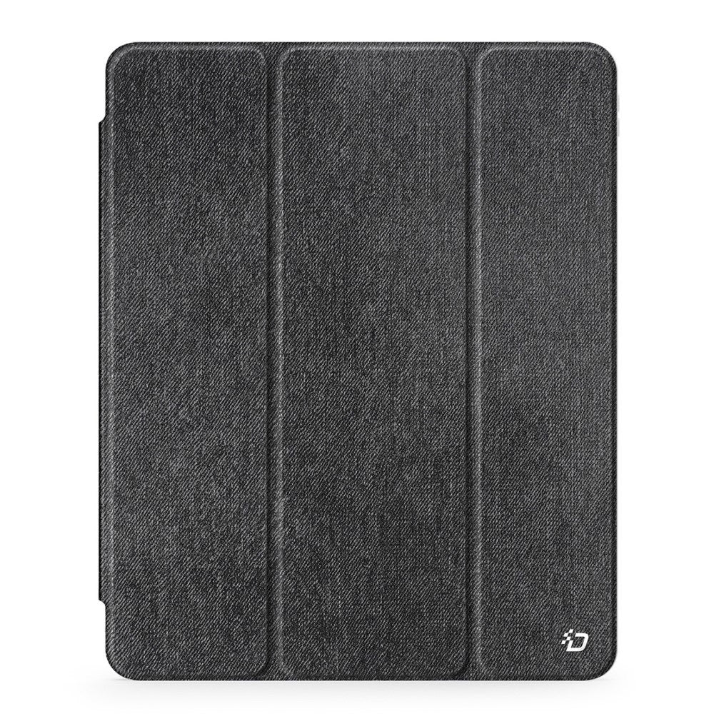 iPad Air 13" (2025 / 2024) DUX DUCIS Unid Series Tri-Fold Flip Deksel - Gjennomsiktig / Svart