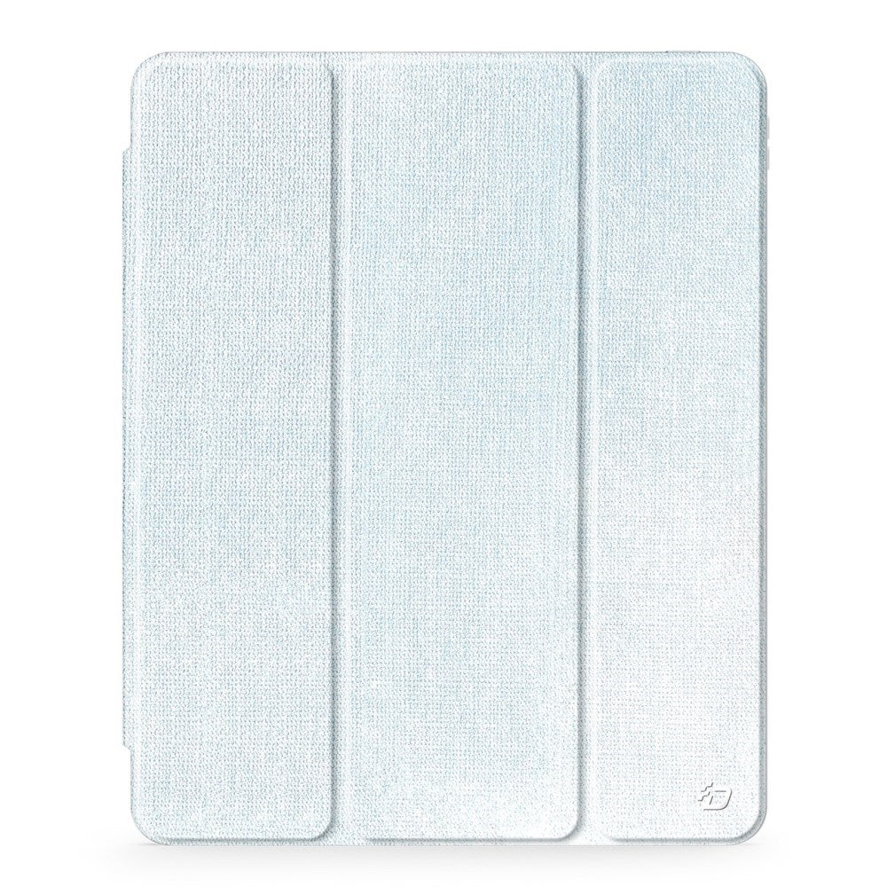 iPad Air 13" (2025 / 2024) DUX DUCIS Unid Series Tri-Fold Flip Deksel - Gjennomsiktig / Lyse Blå