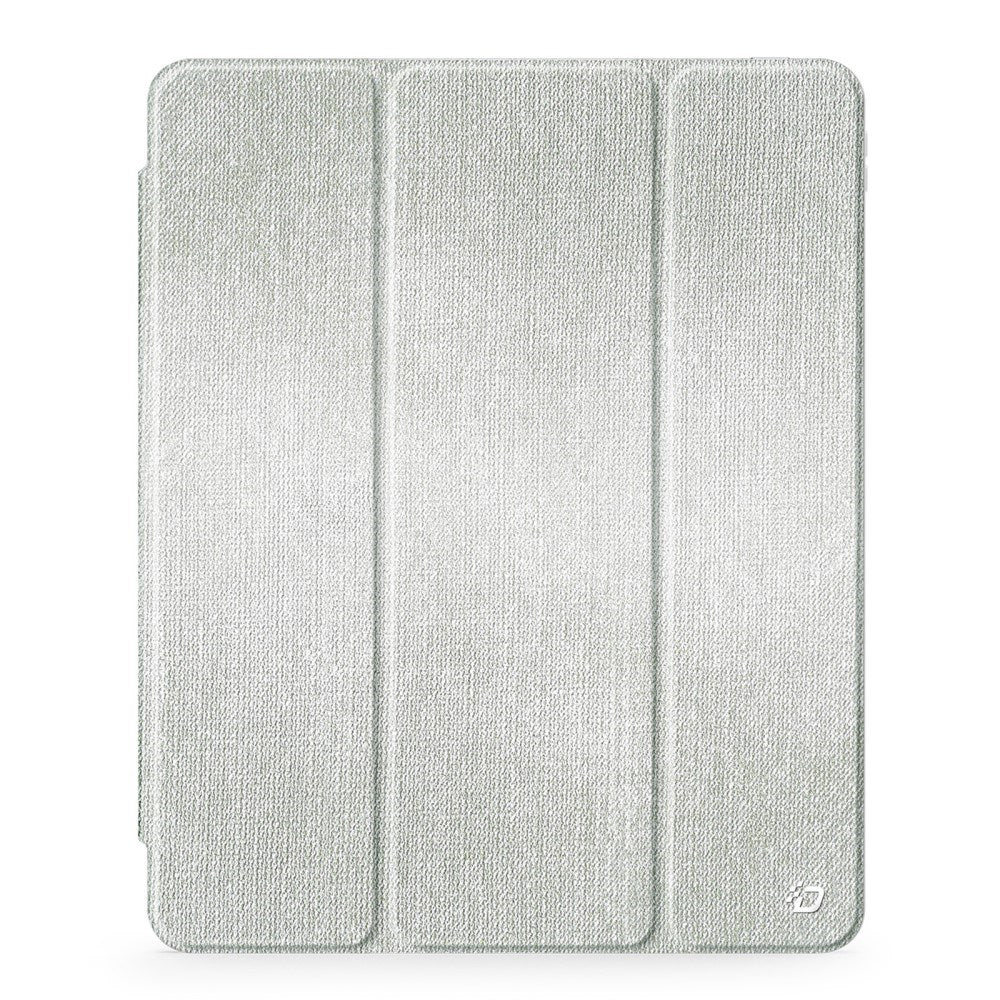 iPad Air 13" (2025 / 2024) DUX DUCIS Unid Series Tri-Fold Flip Deksel - Gjennomsiktig / Grønn