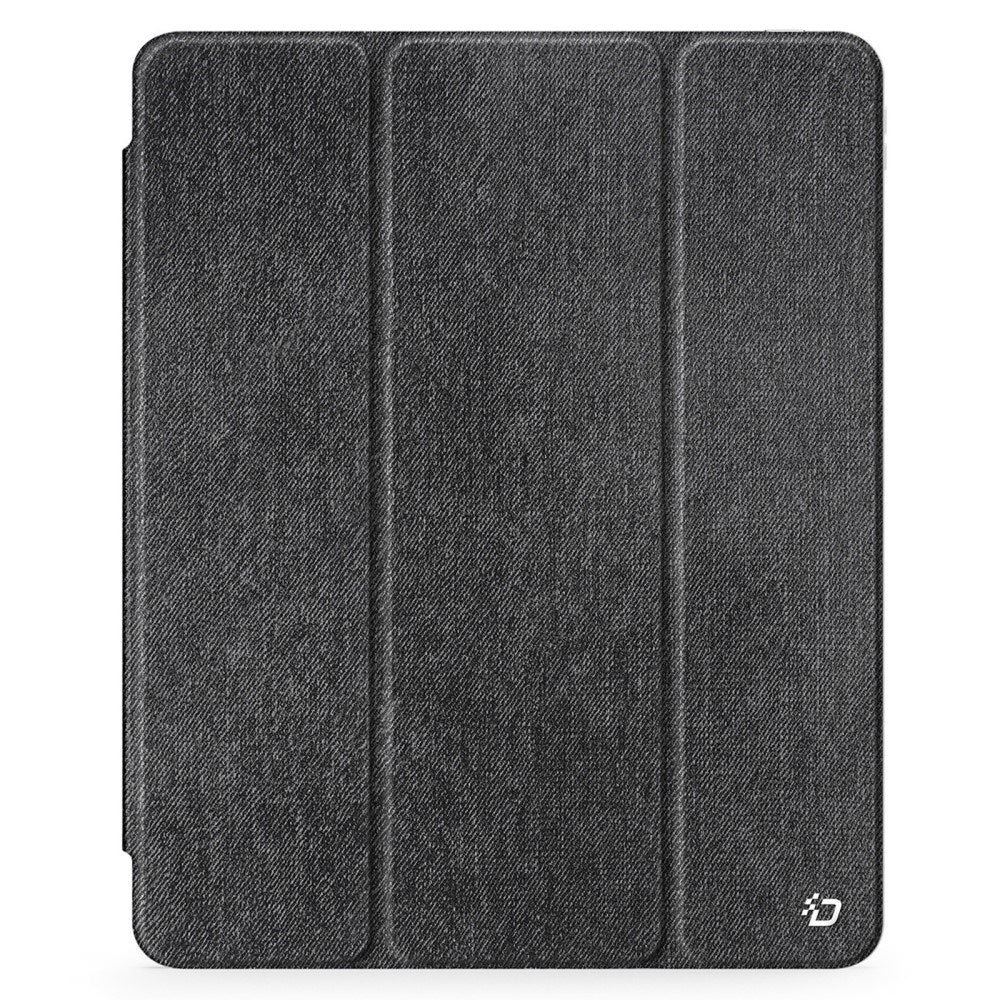 iPad Pro 13" (2025 / 2024) DUX DUCIS Unid Series Tri-Fold Flip Deksel - Gjennomsiktig / Svart