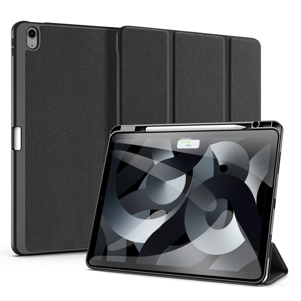 iPad Air 13" (2025 / 2024) DUX DUCIS DOMO Series Flip Deksel med Penneholder - Svart