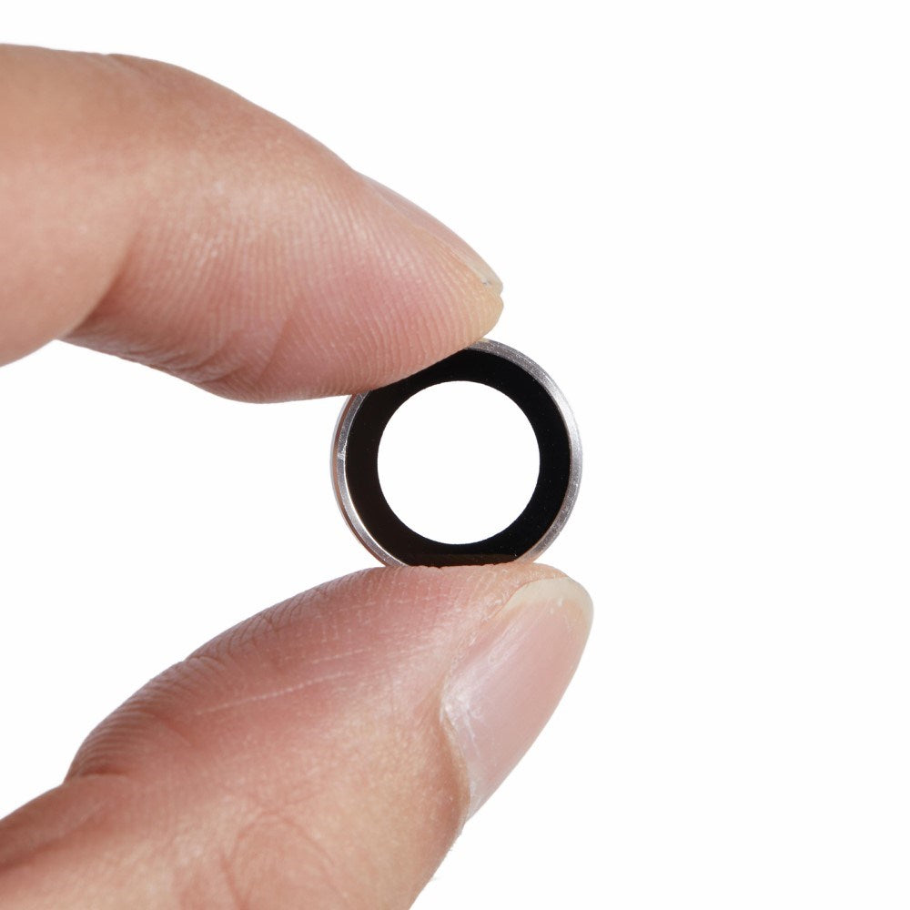 iPad Air 11" (2025 / 2024) / Air 13" (2025 / 2024) Metallring Beskyttelsesglass for Kameralinse - Svart / Gjennomsiktig