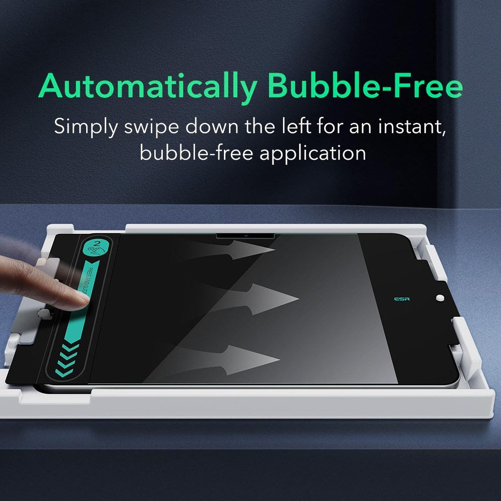 ESR iPad Air 11" (2025 / 2024) Herdet Skjermbeskytter inkl. Monteringsramme - 2 stk. - Gjennomsiktig