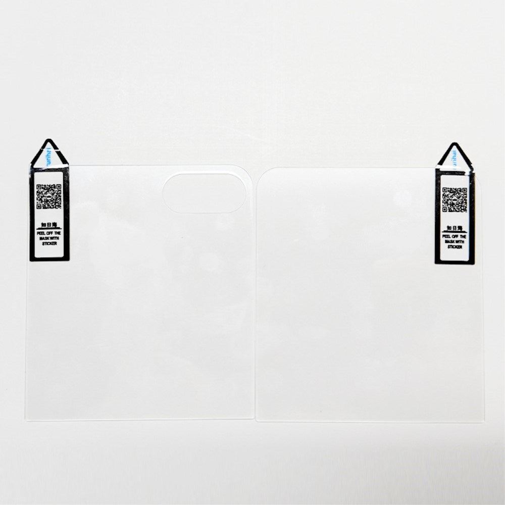 Samsung Galaxy Z Flip7 FE / Flip6 RURIHAI - Herdet Skjermbeskyttelsesglass- Case Friendly - Gjennomsiktig