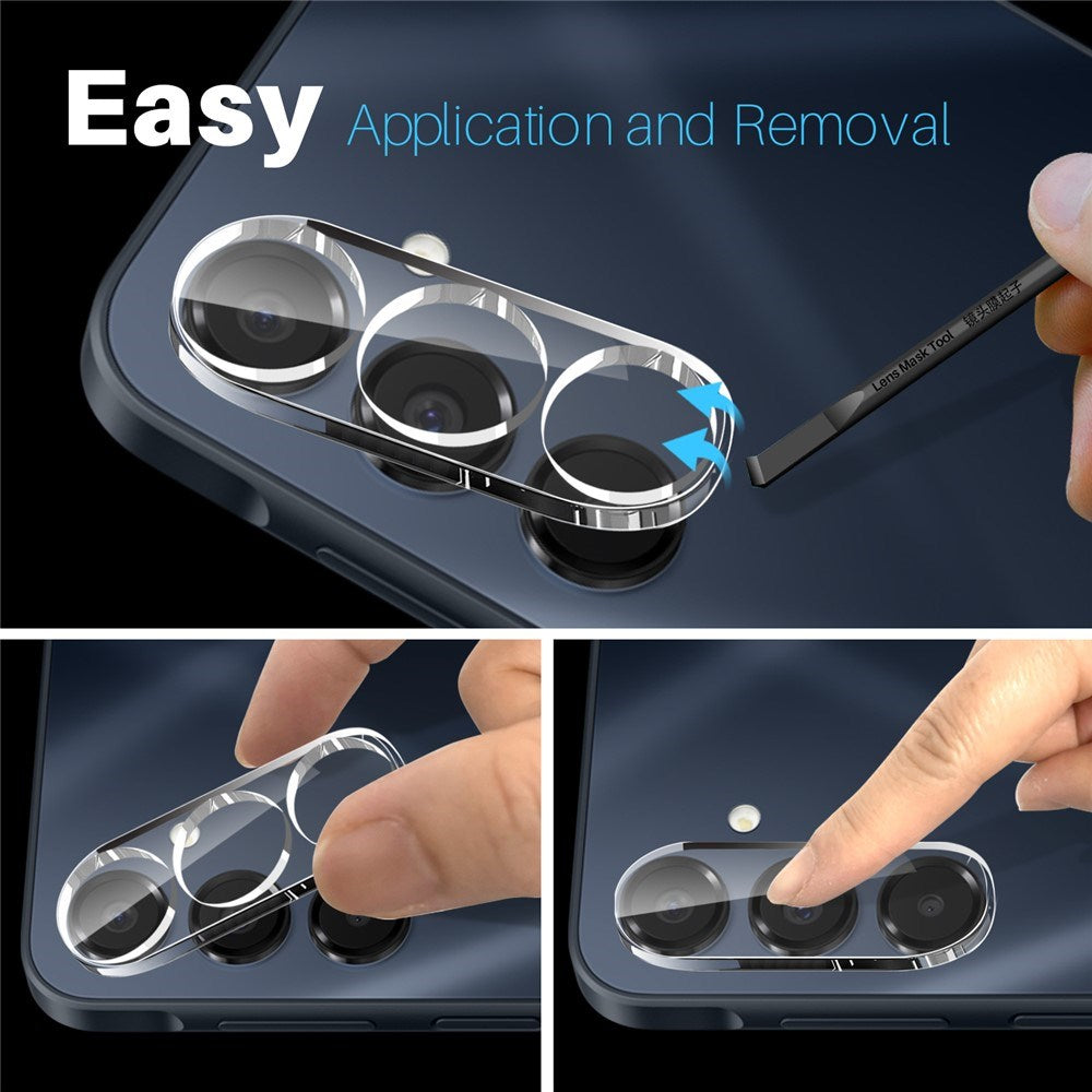 NORTHJO Samsung Galaxy A16 (4G/5G) Herdet Kameralinseglass - Gjennomsiktig