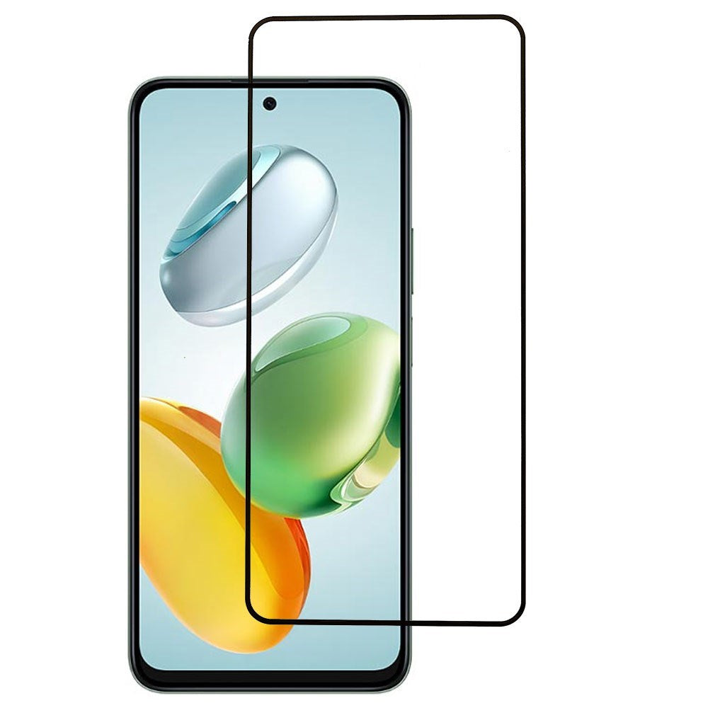 Honor 200 Smart Full Fit Herdet Skjermbeskyttelsesglass - Gjennomsiktig / Svart