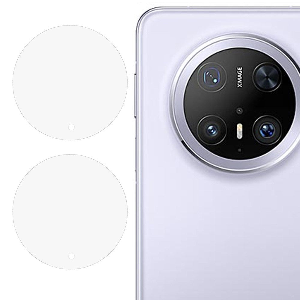 Huawei Mate 70 Pro+ / 70 Pro Herdet Kameralinsebeskyttelsesglass - 2 stk - Gjennomsiktig