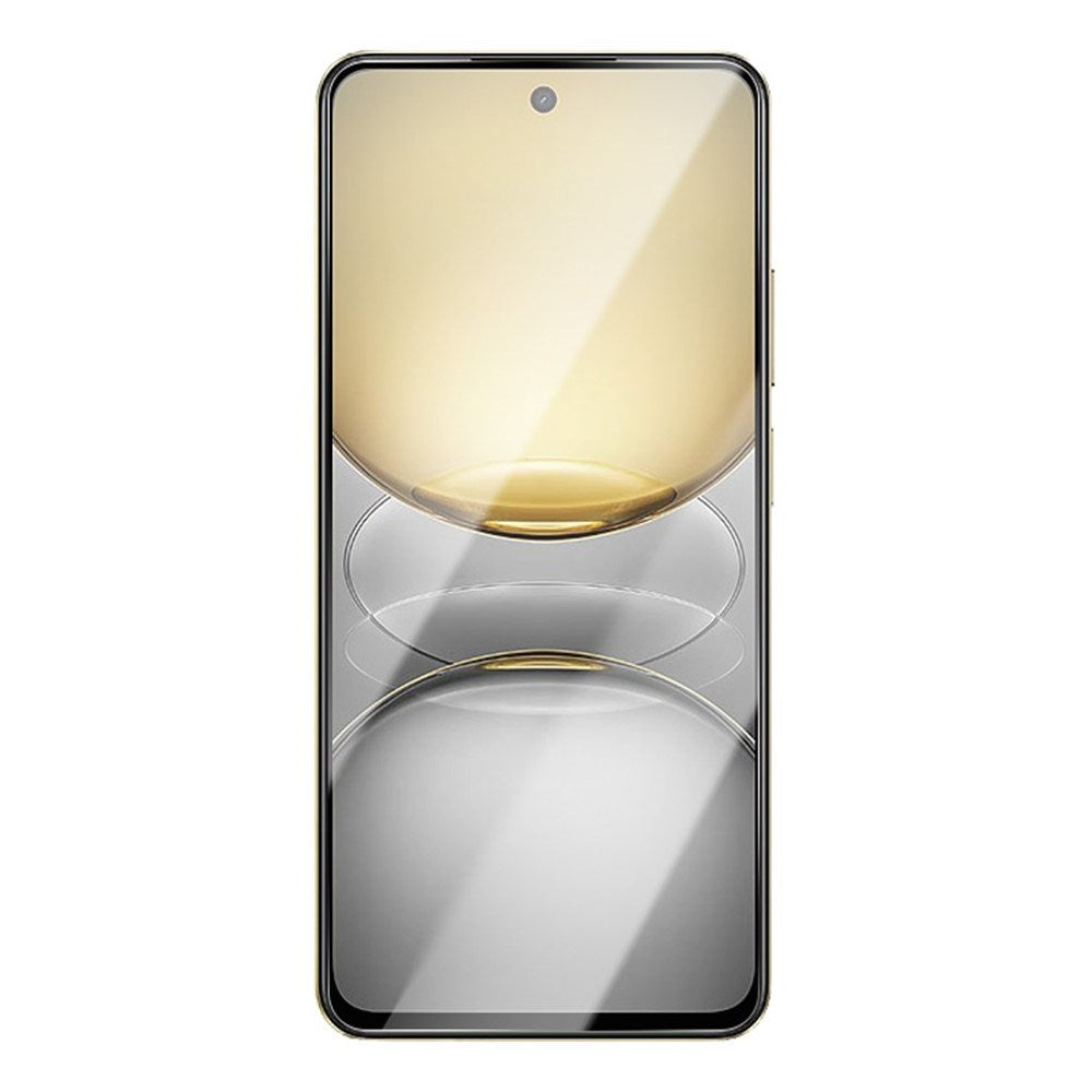 Realme C75 Full Fit Herdet Skjermbeskyttelsesglass - Gjennomsiktig / Svart