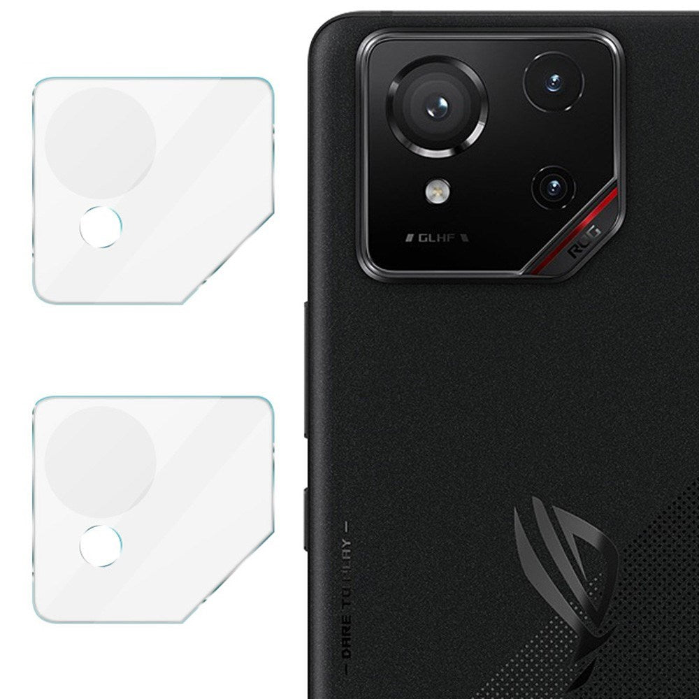 Asus ROG Phone 9 (5G) / 9 Pro (5G) Herdet Kameralinsebeskyttelsesglass - 2 stk - Gjennomsiktig