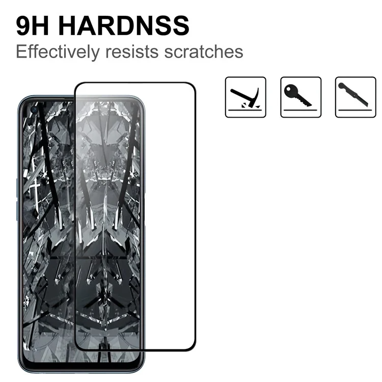 OnePlus 13R Herdet Glass Skjermbeskyttelse – Klar med Svart Kant