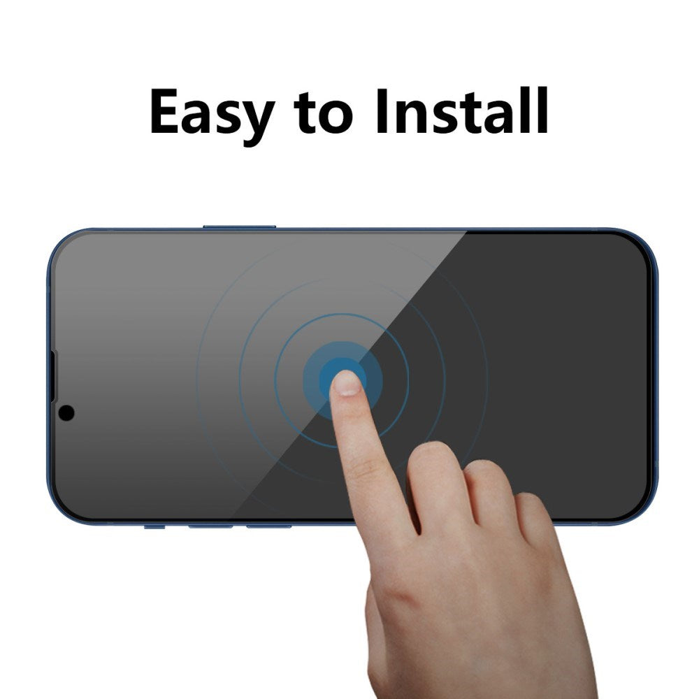 ENKAY iPhone 16e Anti-Spy Herdet Privacy Beskyttelsesglass - Gjennomsiktig