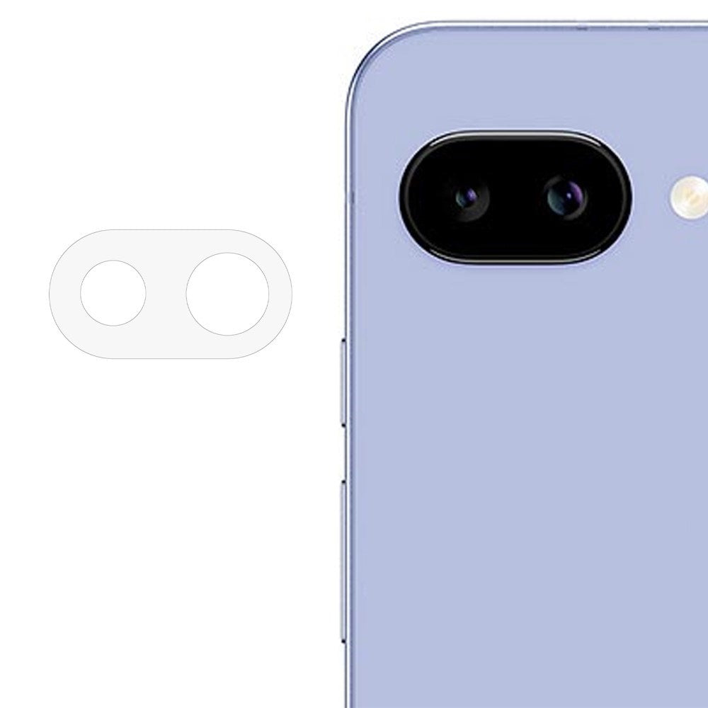 Google Pixel 9a Herdet Kameralinsebeskyttelsesglass - Gjennomsiktig
