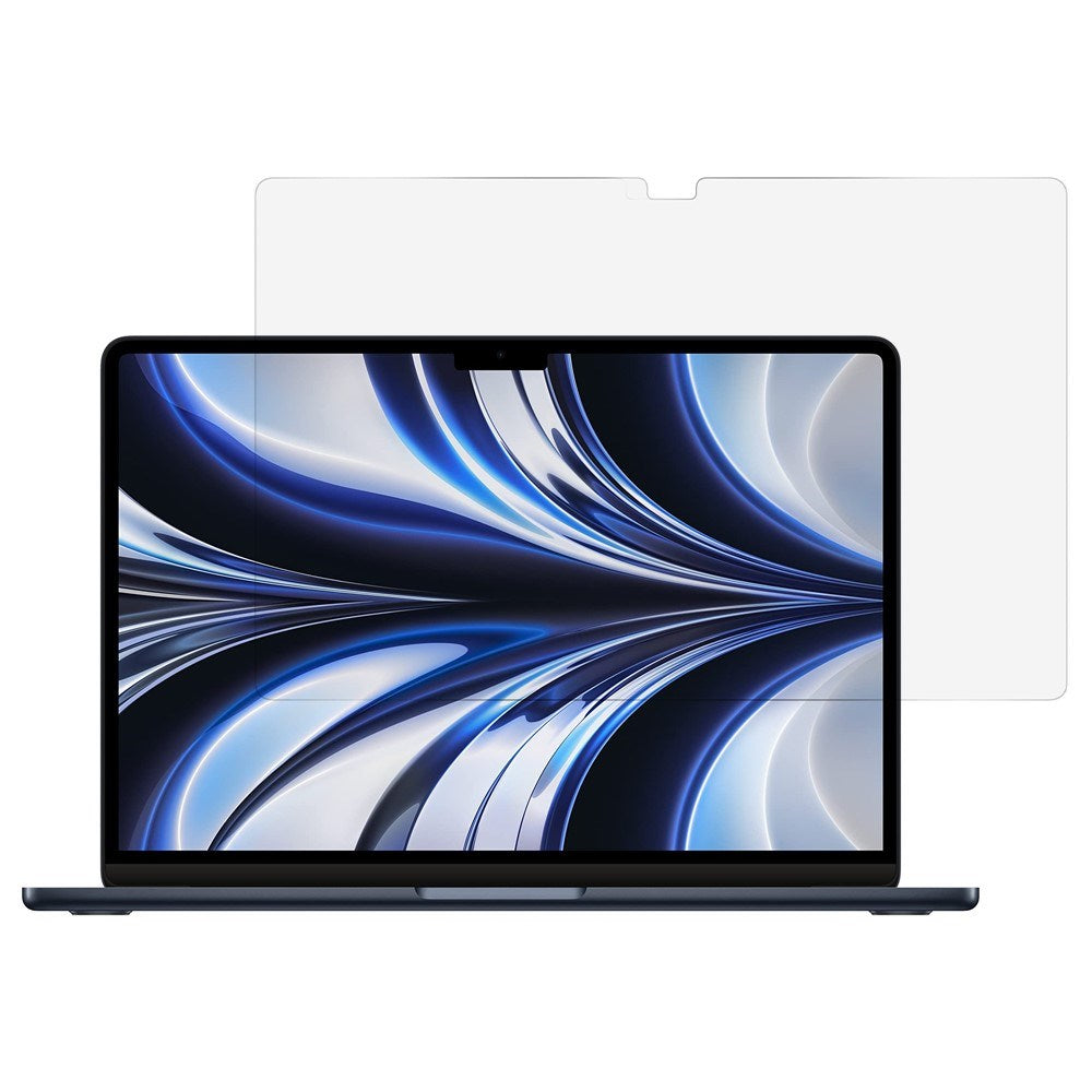MacBook Air 13" M2/M3/M4 (2023-2025) Skjermbeskytter i Herdet Glass - Gjennomsiktig