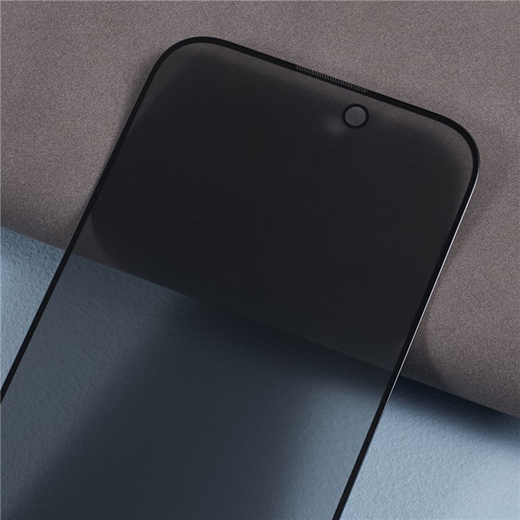 iPhone Air Full Fit Herdet Skjermbeskyttelsesglass - Privacy Funksjon - Gjennomsiktig