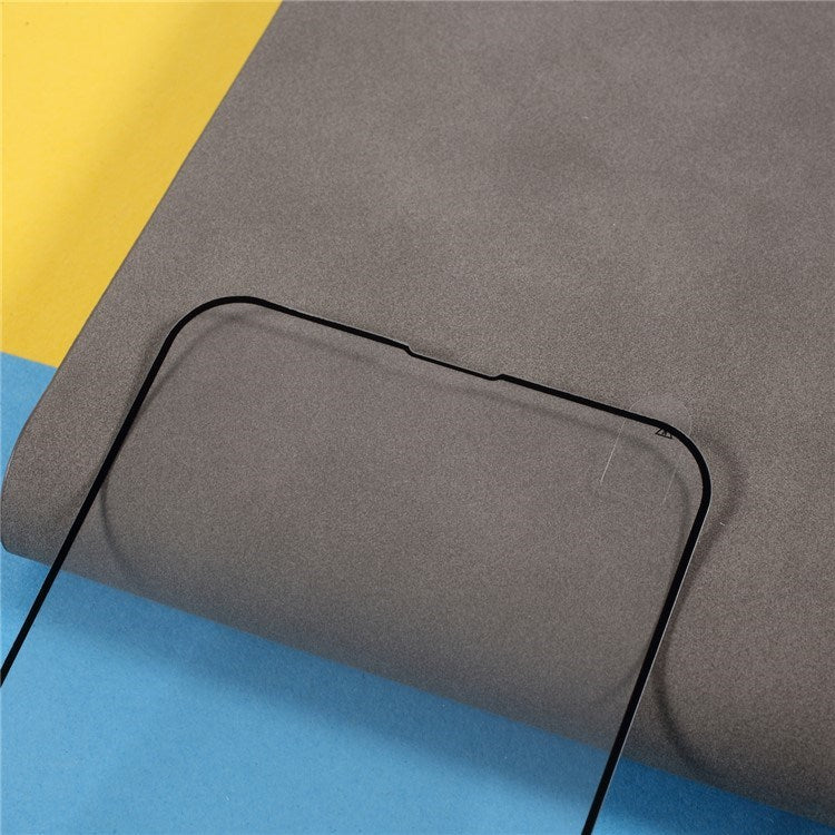 iPhone 17 Pro Herdet Skjermbeskyttelsesglass - Gjennomsiktig / Svart Kant