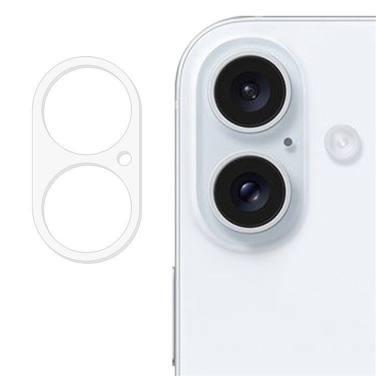 iPhone 17 Skjermbeskytter i Herdet Glass - Kameralinse - Gjennomsiktig