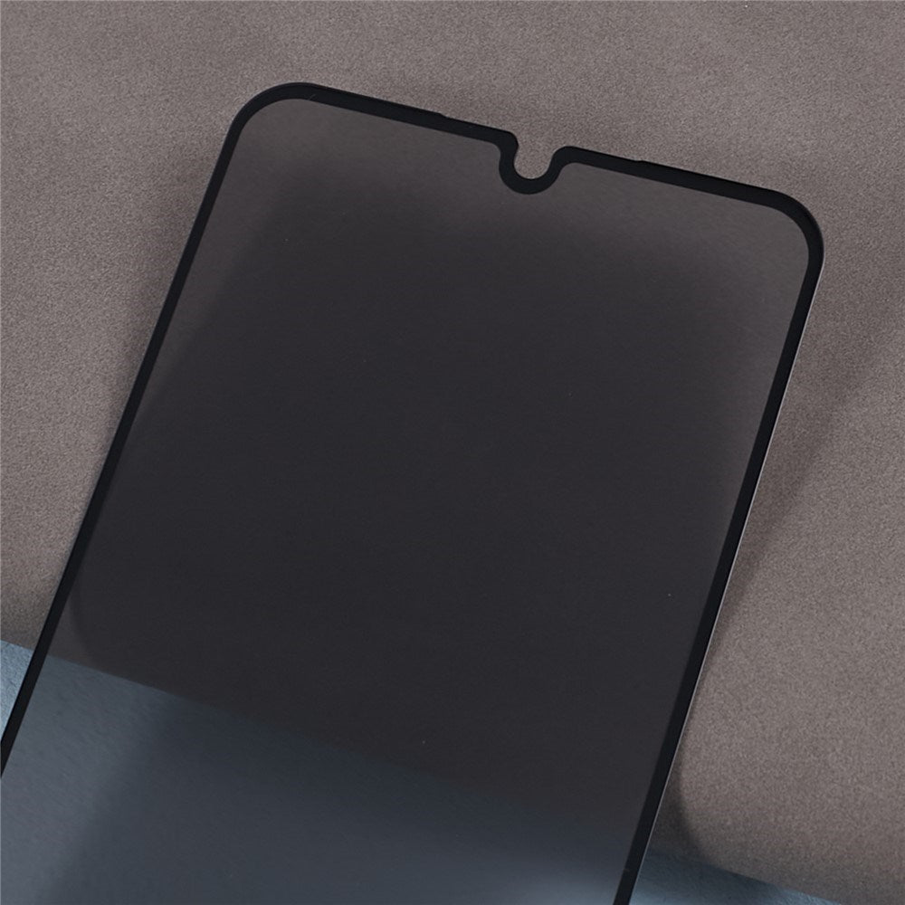 Samsung Galaxy A17 (5G) / A26 (5G) Full Fit Herdet Skjermbeskyttelsesglass - Privacy Funksjon - Gjennomsiktig