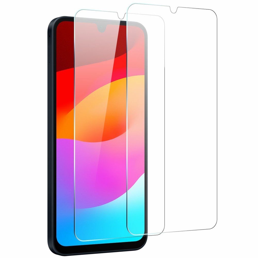 NORTHJO Samsung Galaxy A17 (5G) / A26 (5G) Skjermbeskytter Herdet Glass 0.3 mm - 2 stk - Gjennomsiktig