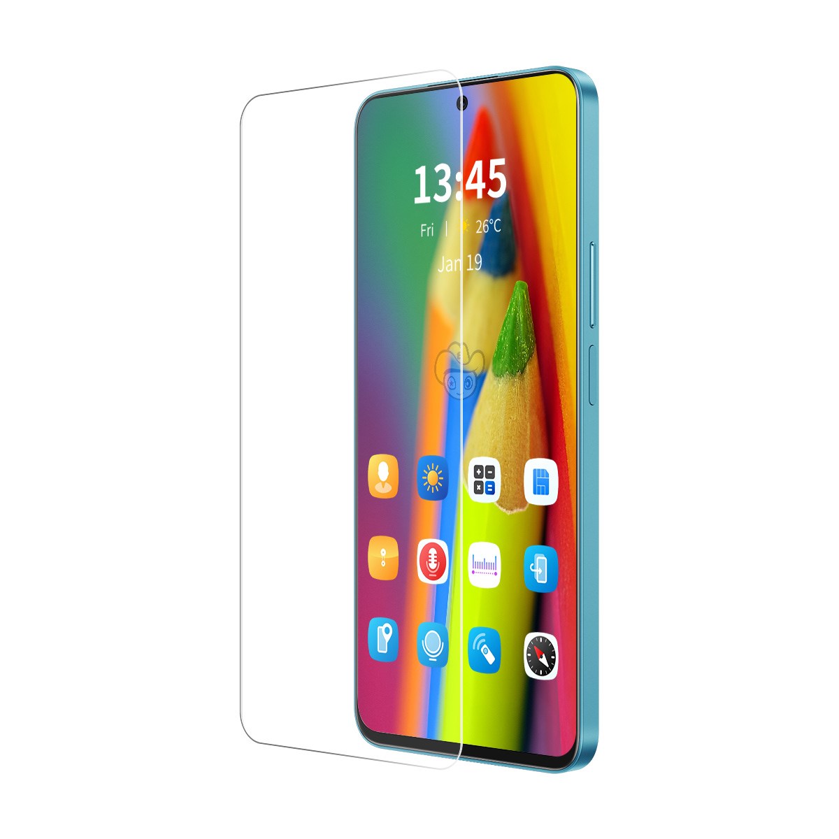 OnePlus Nord CE5 Skjermbeskytter - 9H Glass - Gjennomsiktig